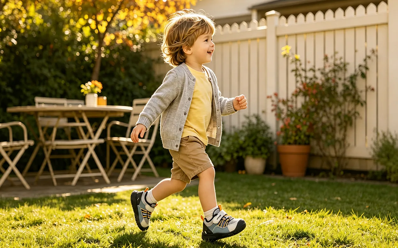 How to choose light outdoor shoes for ages 3–5